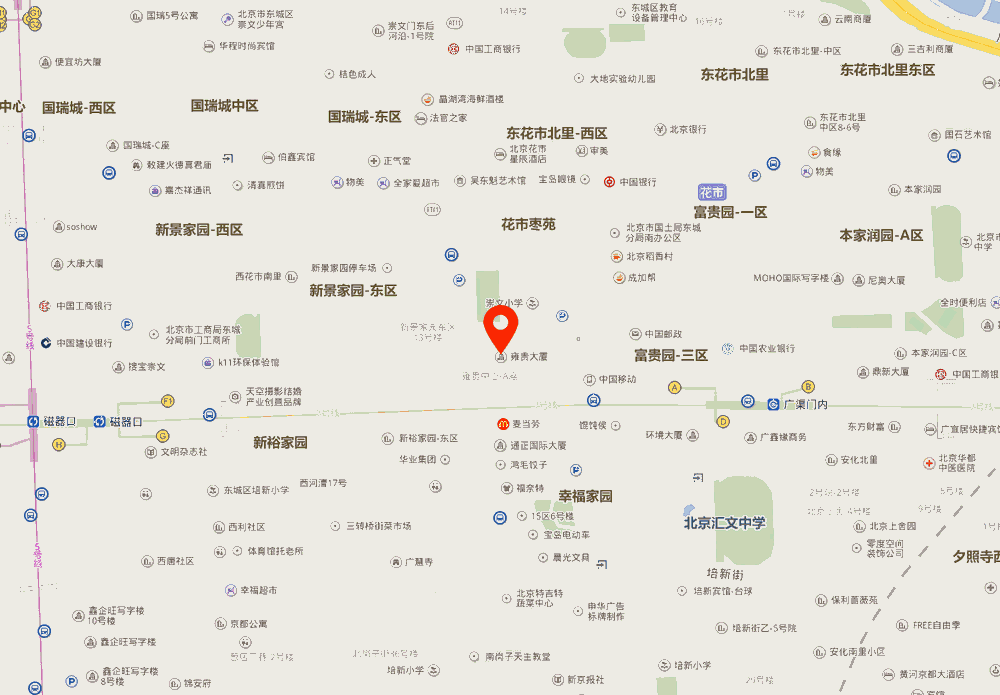 雍贵中心位置地图
